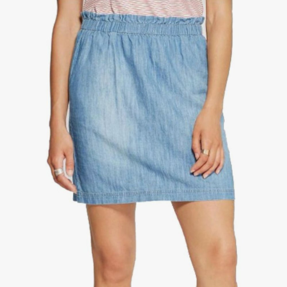 Universal Thread Goods Co. Women’s Denim Pocket Skirt - M